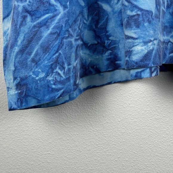 Vintage Bayside Miami Shirt Size Large AOP Waves Single Stitch 90's Trade Winds - Picture 5 of 9